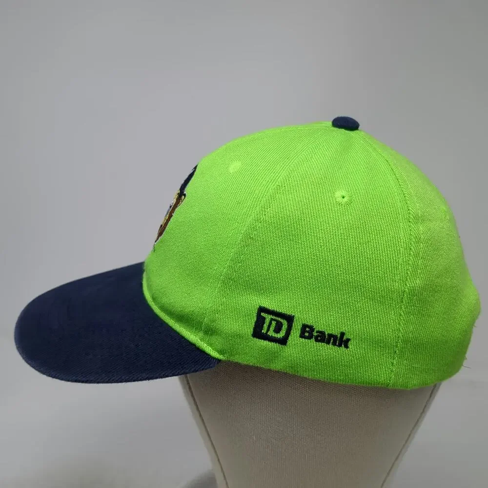 Worcester Bravehearts Boys TD Bank Logo Baseball Cap Green Blue One Size Hat